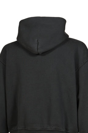 CHAVARRIA COMMUNITY CENTER SHRUNKEN PO HOODIE / PIRATE BLK