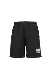 "FASHION SERVICES" - BUFFALO SWEATSHORT / BLK