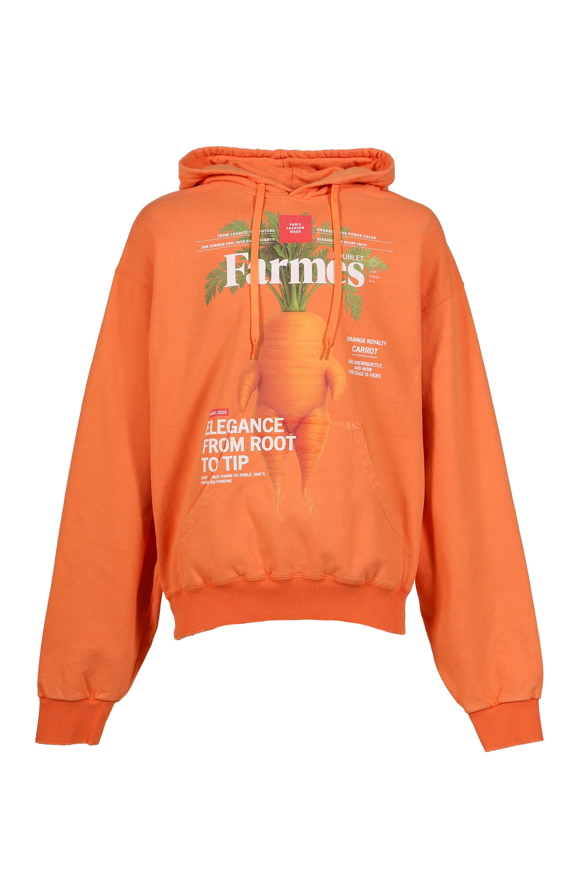 FARMES MAGAZINE COVER HOODIE / ORG
