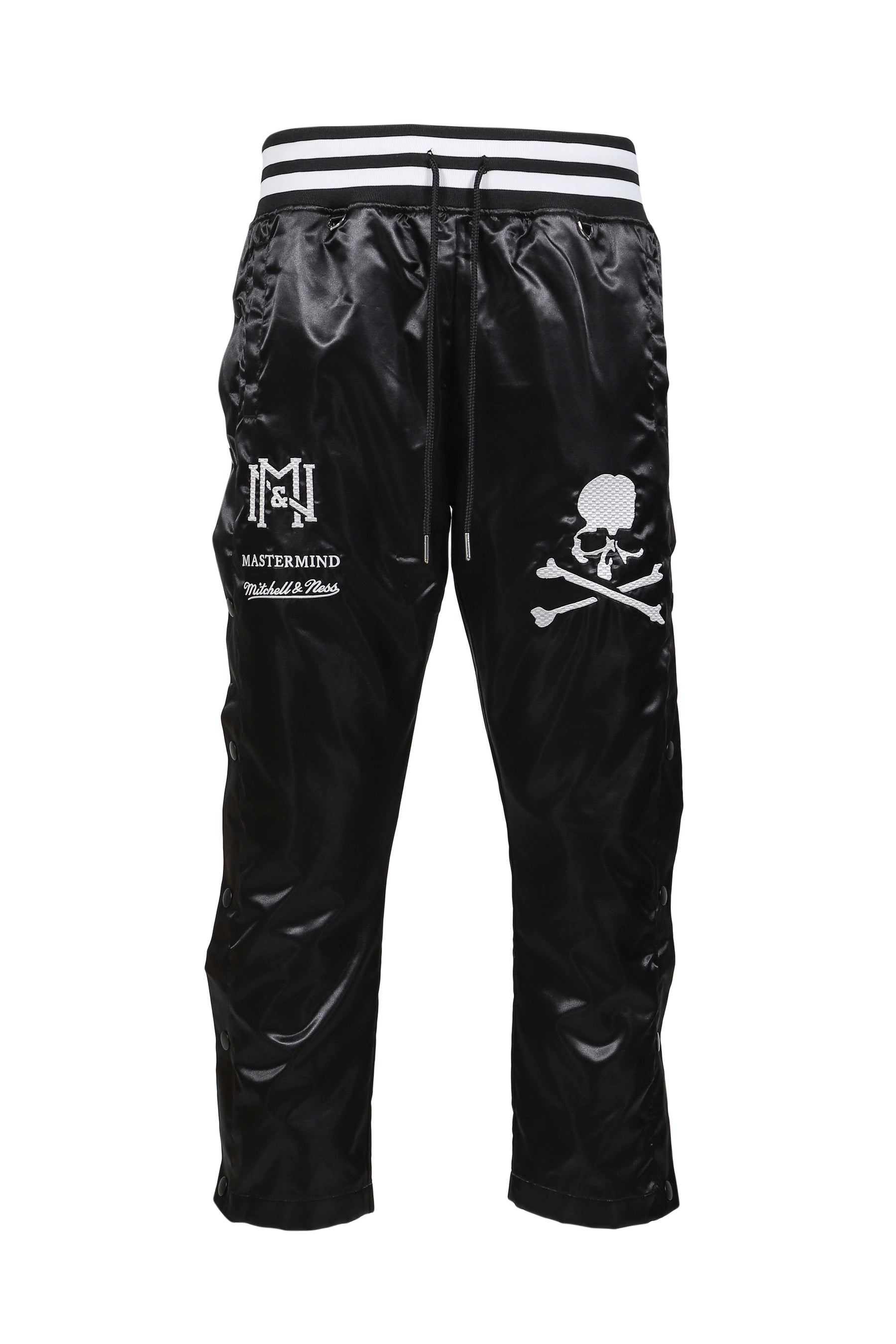 BT16970-CLBBLCK/MASTERMINDXM&N TEAR PANTS / BLK