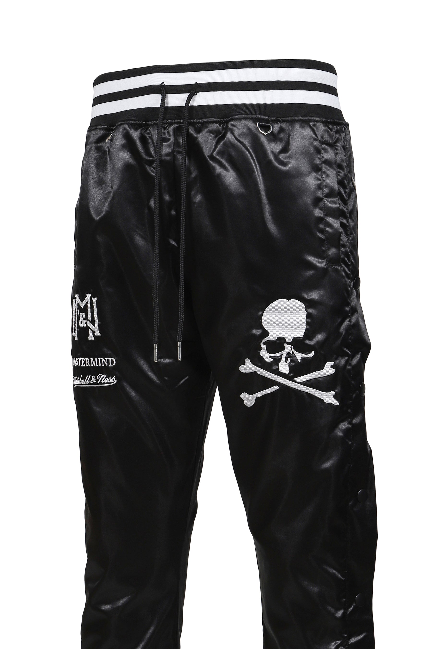 BT16970-CLBBLCK/MASTERMINDXM&N TEAR PANTS / BLK