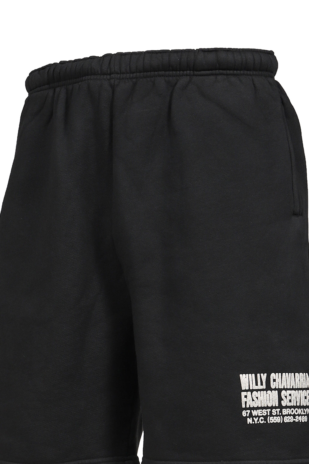 "FASHION SERVICES" - BUFFALO SWEATSHORT / BLK