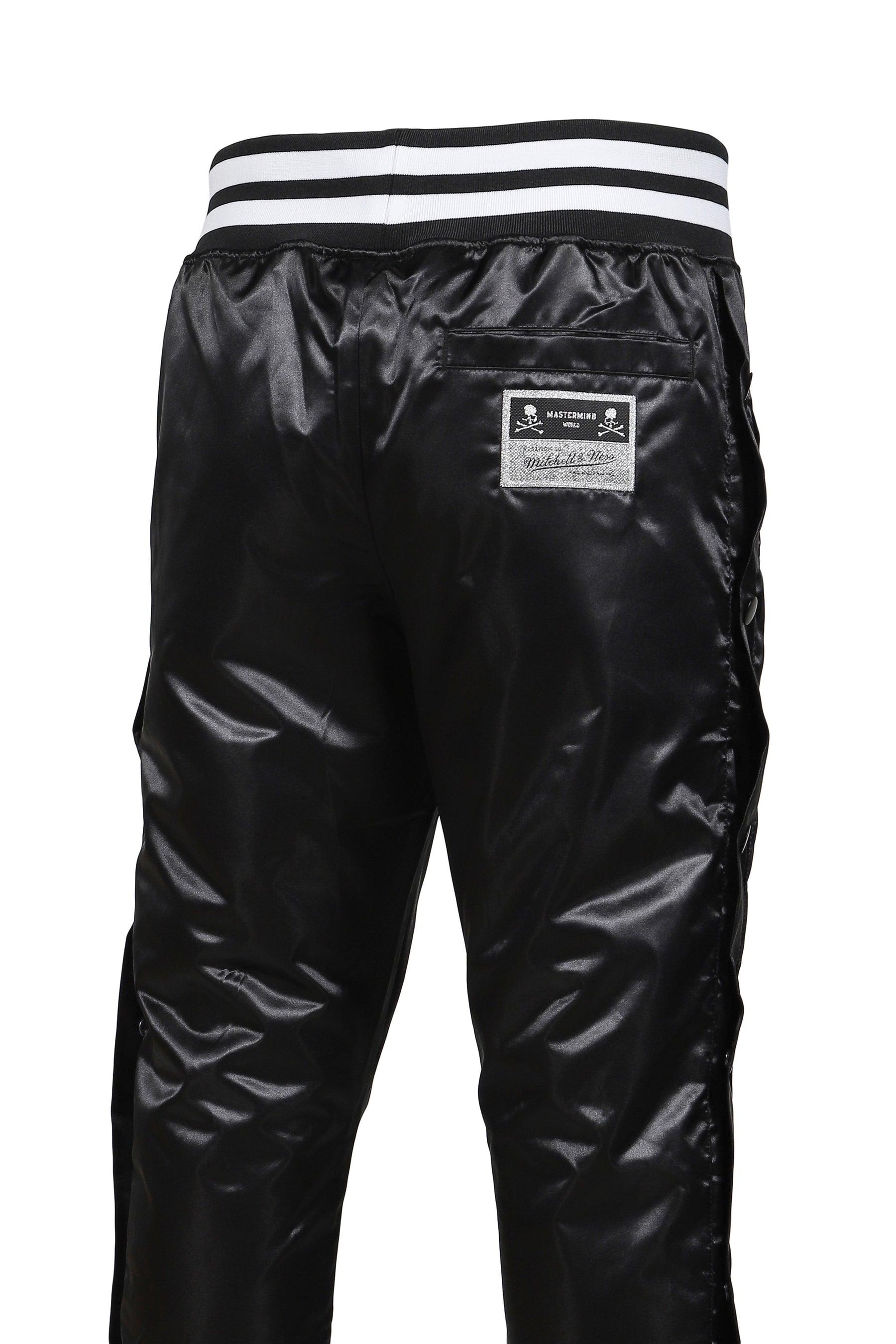 BT16970-CLBBLCK/MASTERMINDXM&N TEAR PANTS / BLK