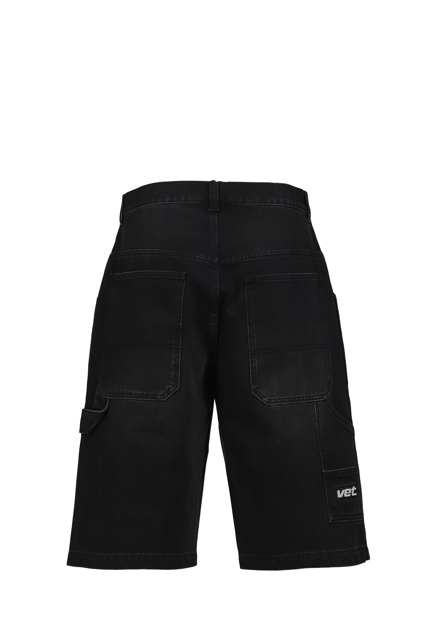HIP-HOP SHORTS / VTG BLK 