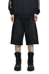 HIP-HOP SHORTS / VTG BLK 