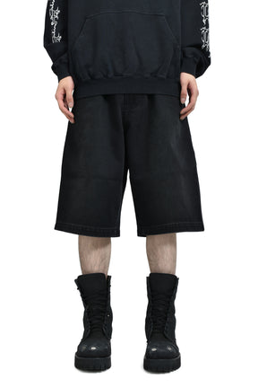 HIP-HOP SHORTS / VTG BLK 
