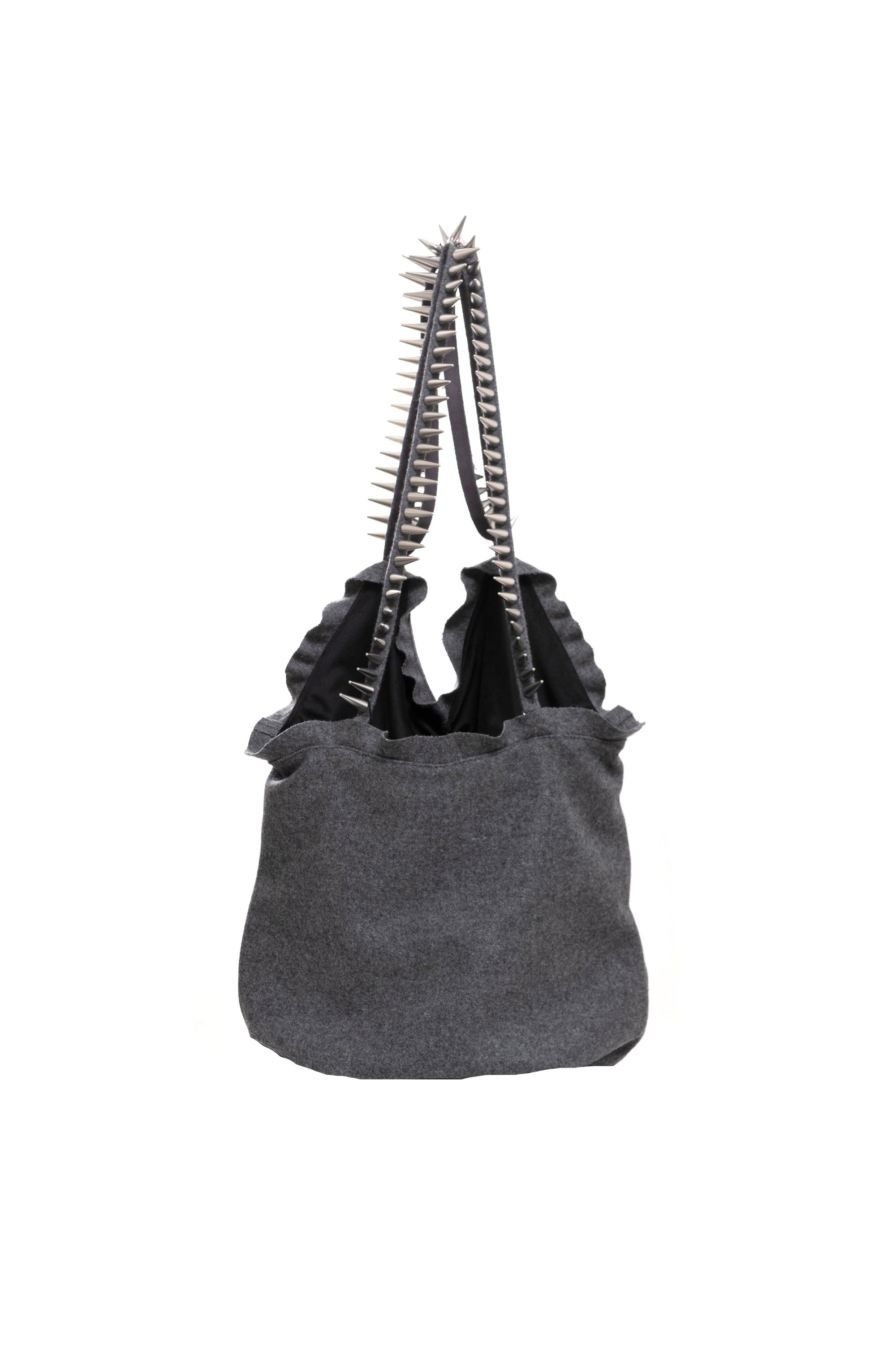 WOOL TOUCH BAG / GRY