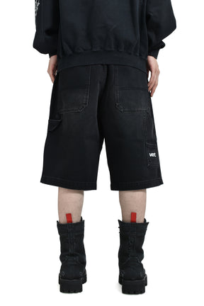 HIP-HOP SHORTS / VTG BLK 