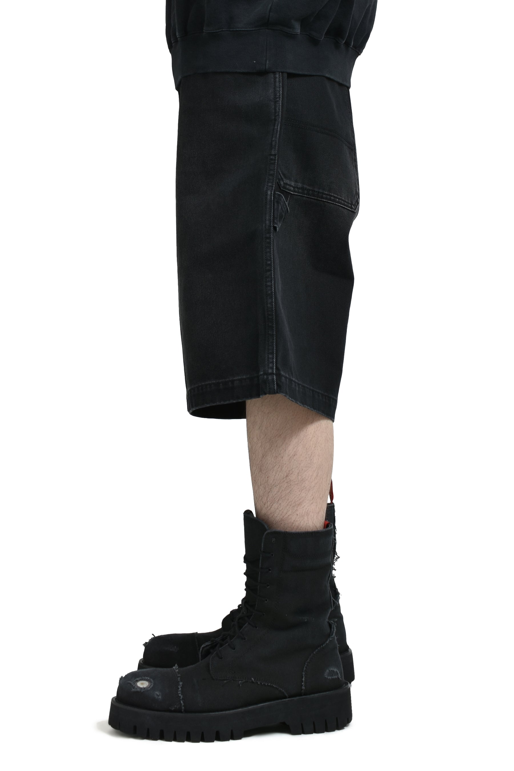 HIP-HOP SHORTS / VTG BLK 