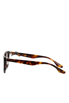 GEMSTONE BOWKNOT GLASSES MIDDLE BOW / BRW