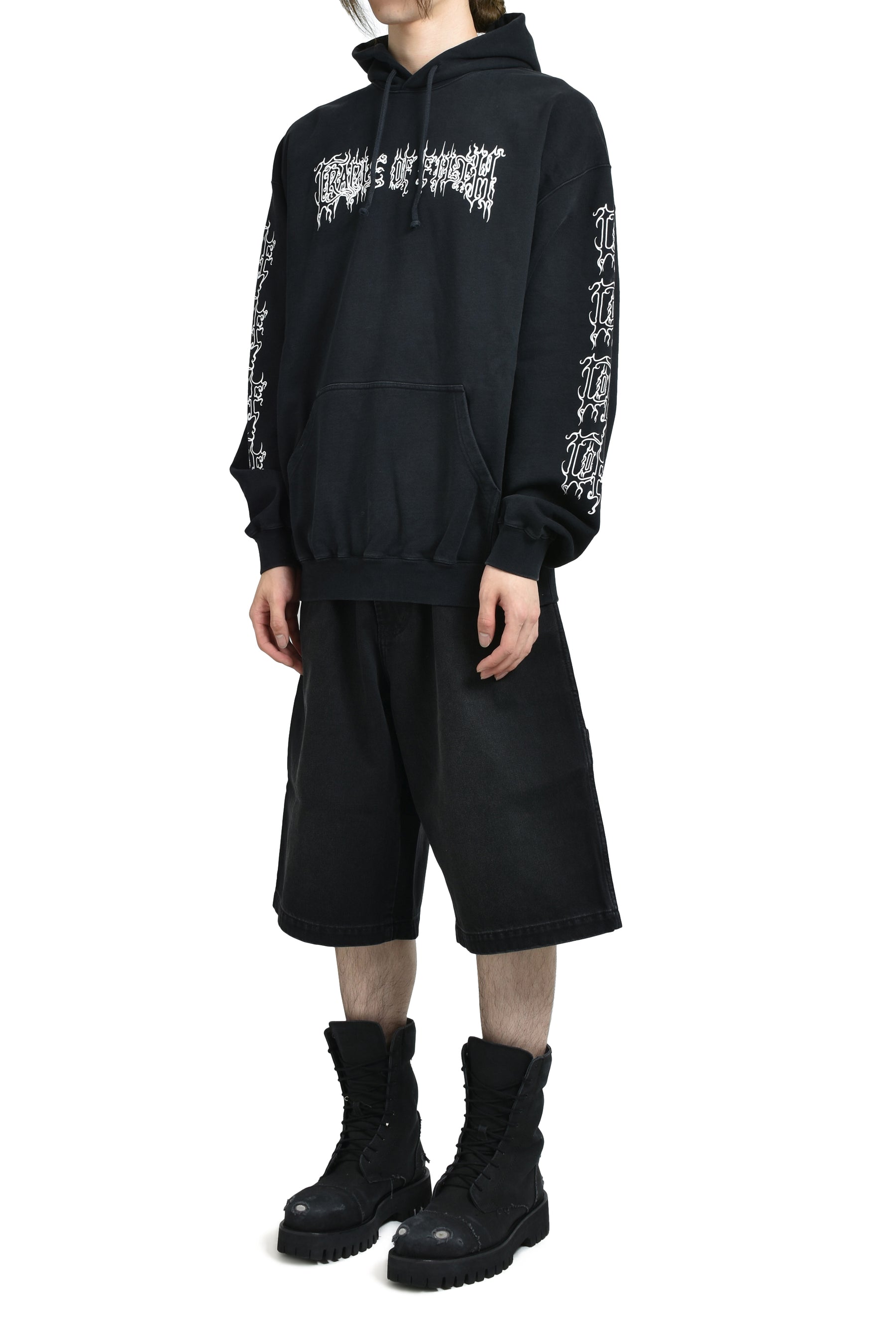 HIP-HOP SHORTS / VTG BLK 