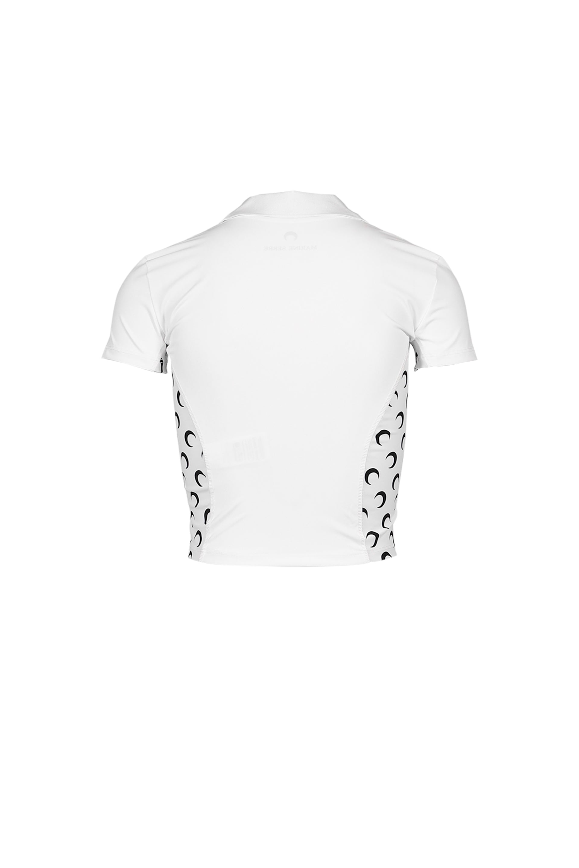 ATHLEISURE TENNIS SS POLO TOP / WHT