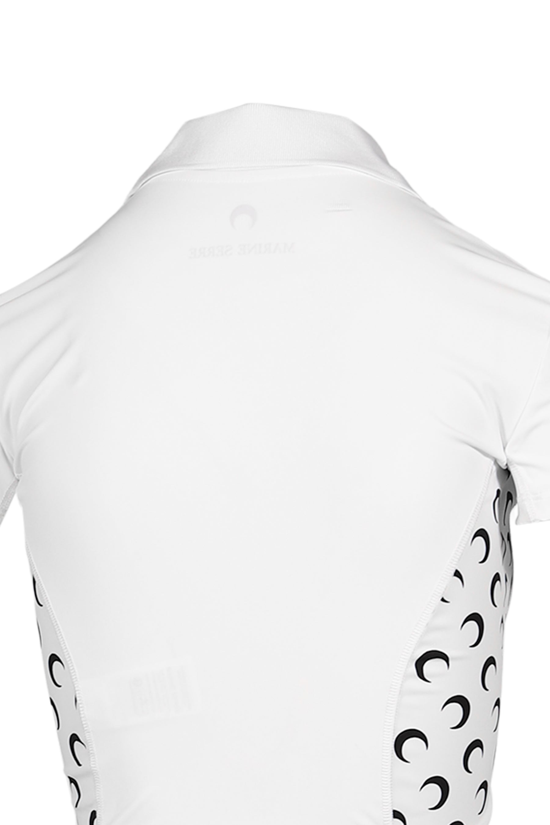 ATHLEISURE TENNIS SS POLO TOP / WHT