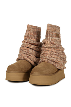 CLASSIC MINI DIPPER LEGWARMER / LIGHT BRONZE