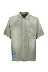 ALTA CIENEGA S/S BUTTON DOWN SHIRT / GRE