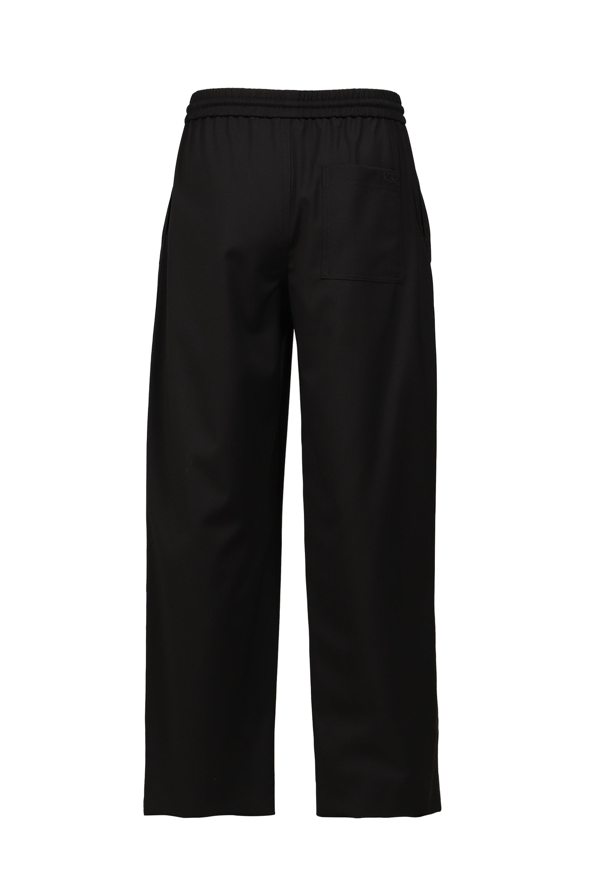 LOEWE ロエベ FW26 DRAWSTRING TROUSERS AF / BLK - NUBIAN ヌビアン
