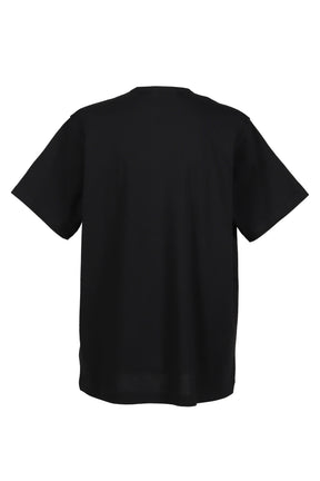 Yohji Yamamoto S/S PRINT T-SHIRT / BLK