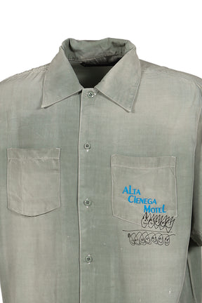 ALTA CIENEGA S/S BUTTON DOWN SHIRT / GRE