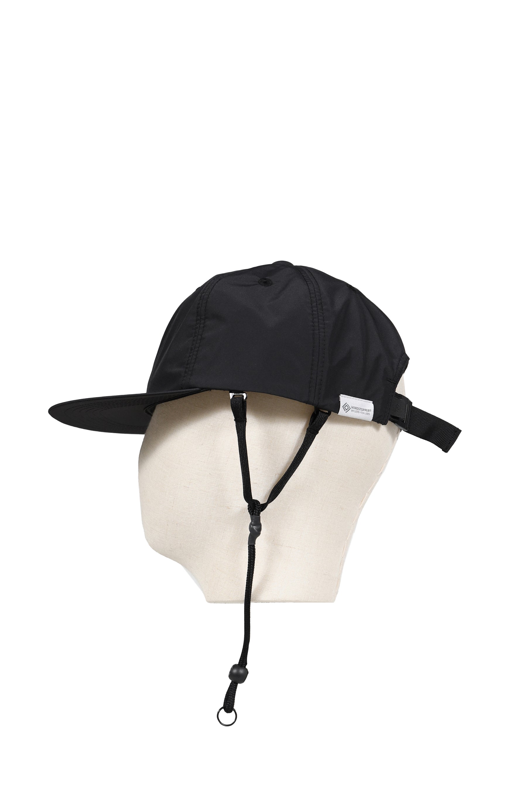 WINDSTOPPER TECH 6PANEL CAP / BLK