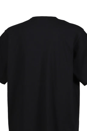 Yohji Yamamoto S/S PRINT T-SHIRT / BLK