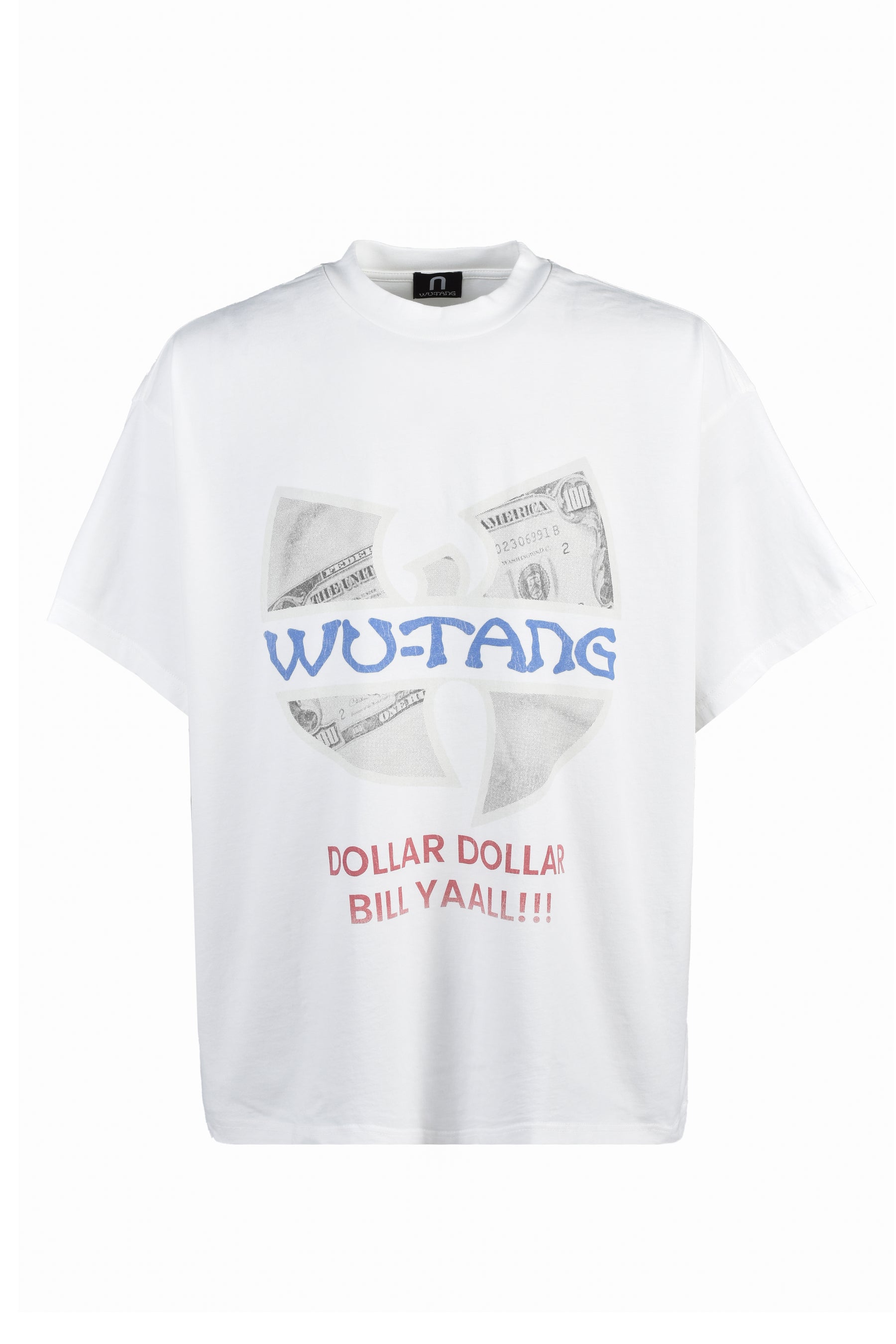 WU-TANG CLAN DOLLAR DOLLAR BILL YA'LL TEE / WHT
