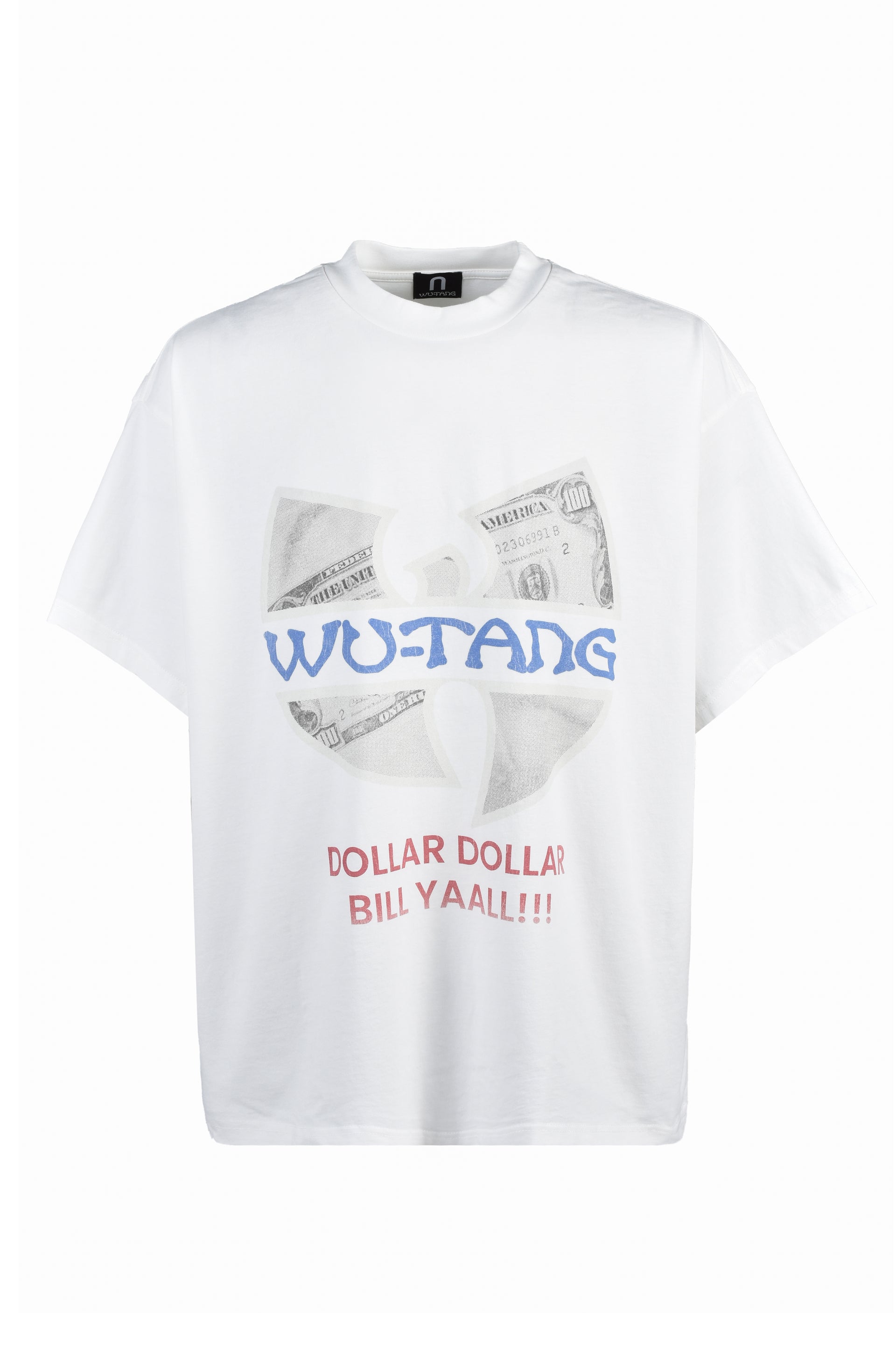WU-TANG CLAN DOLLAR DOLLAR BILL YA'LL TEE / WHT