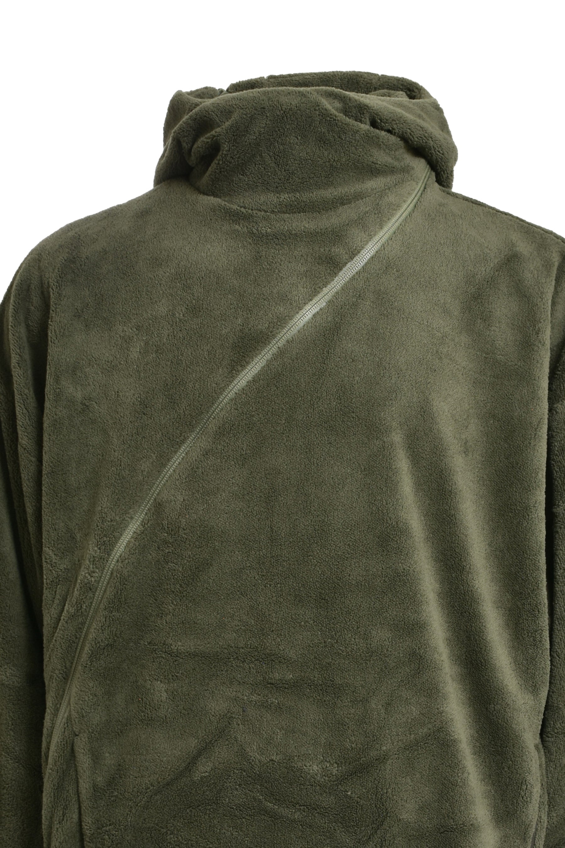 POST ARCHIVE FACTION (PAF) 5.1 HOODIE CENTER / OLIVE GRN