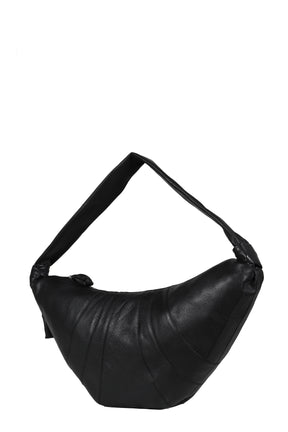 LARGE CROISSANT BAG / BLK