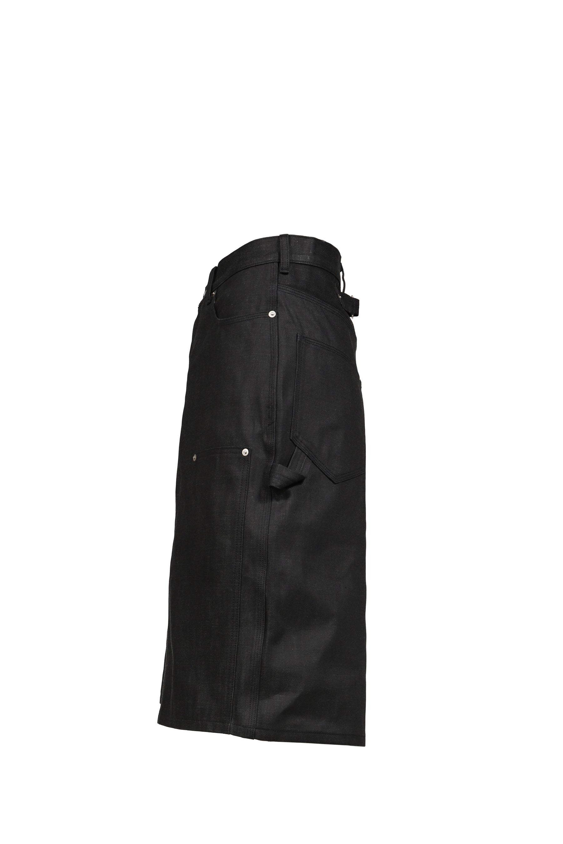 RH SUPER BAGGY DOUBLE KNEE SHORTS / RAW BLK