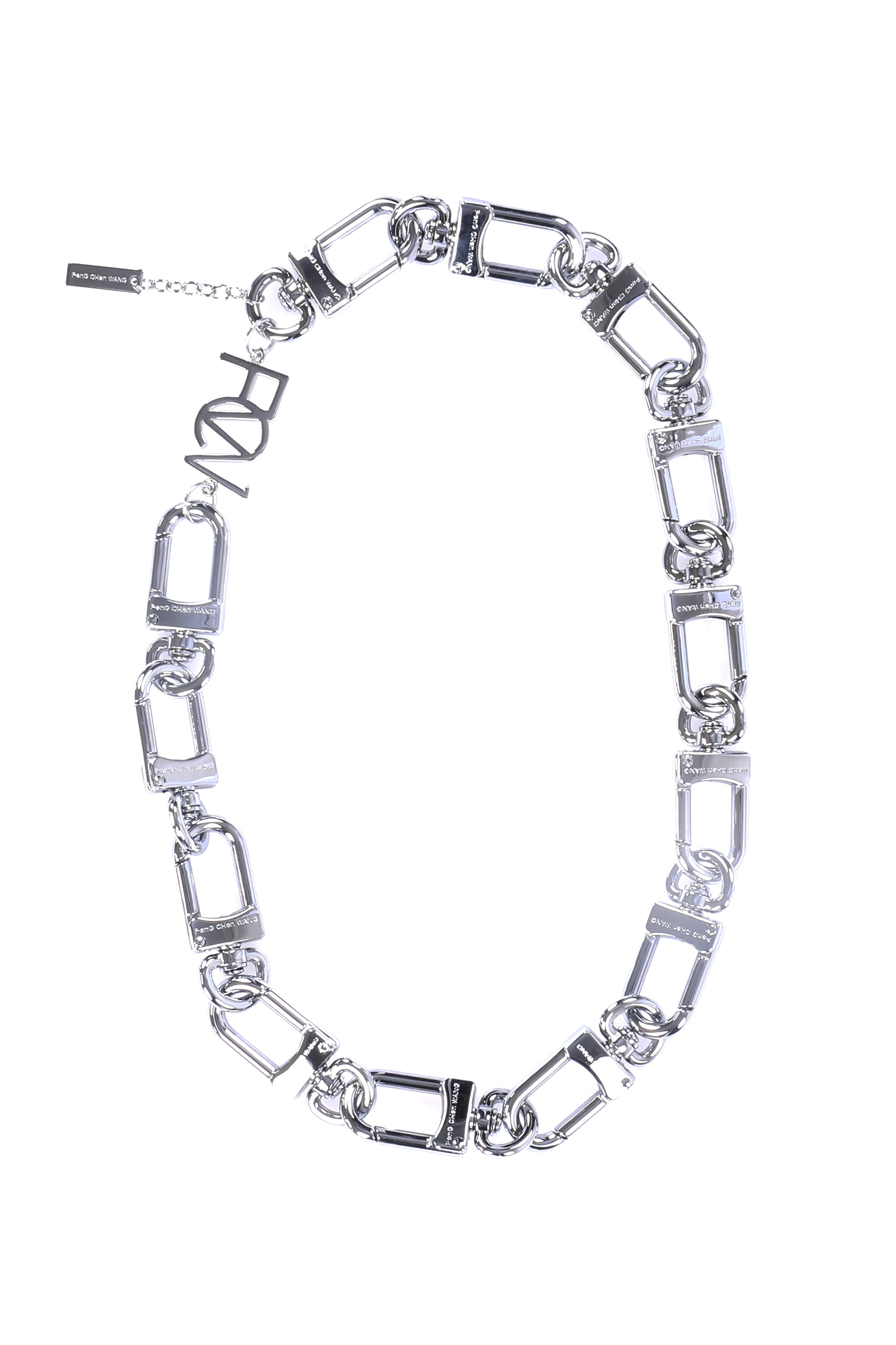 FenG CHen WANG フェン チェン ワン FW23 FCW BUCKLE NECKLACE / SIL