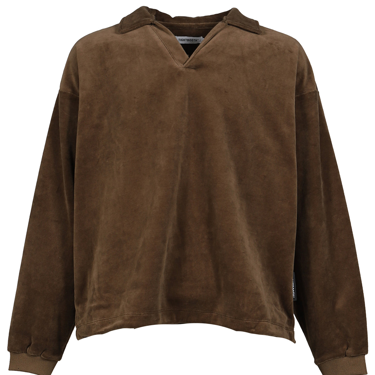 TIGHTBOOTH TBPR / SKIPPER VELOUR L/S SHIRT / OLV - NUBIAN