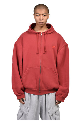 SHOULDER PAD HOODIE V2 / RED