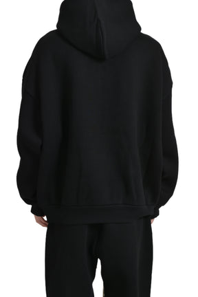 HALF ZIP HOODIE / BLK