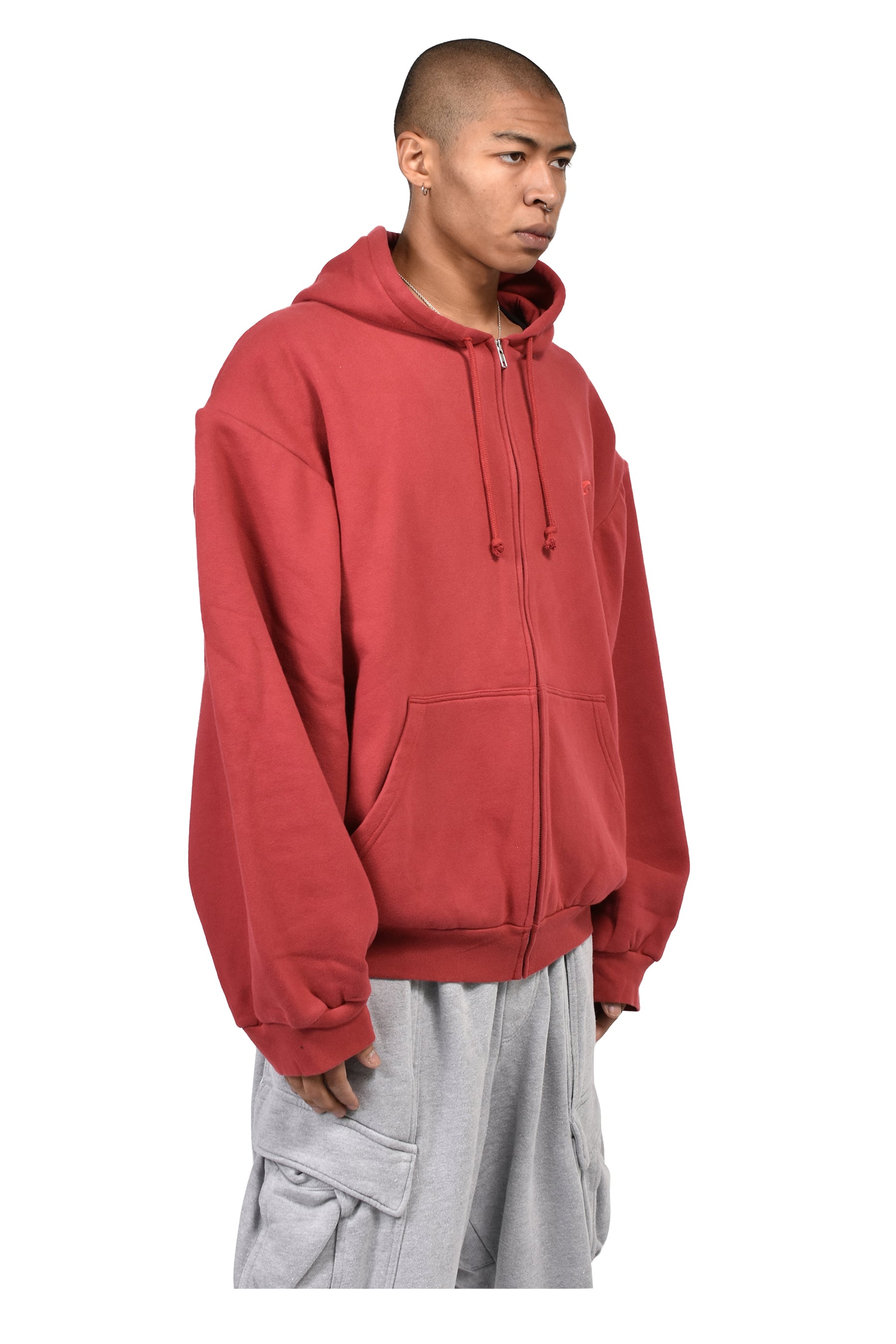 SHOULDER PAD HOODIE V2 / RED