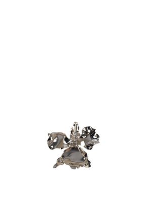 LILY METAL BROOCH / SIL