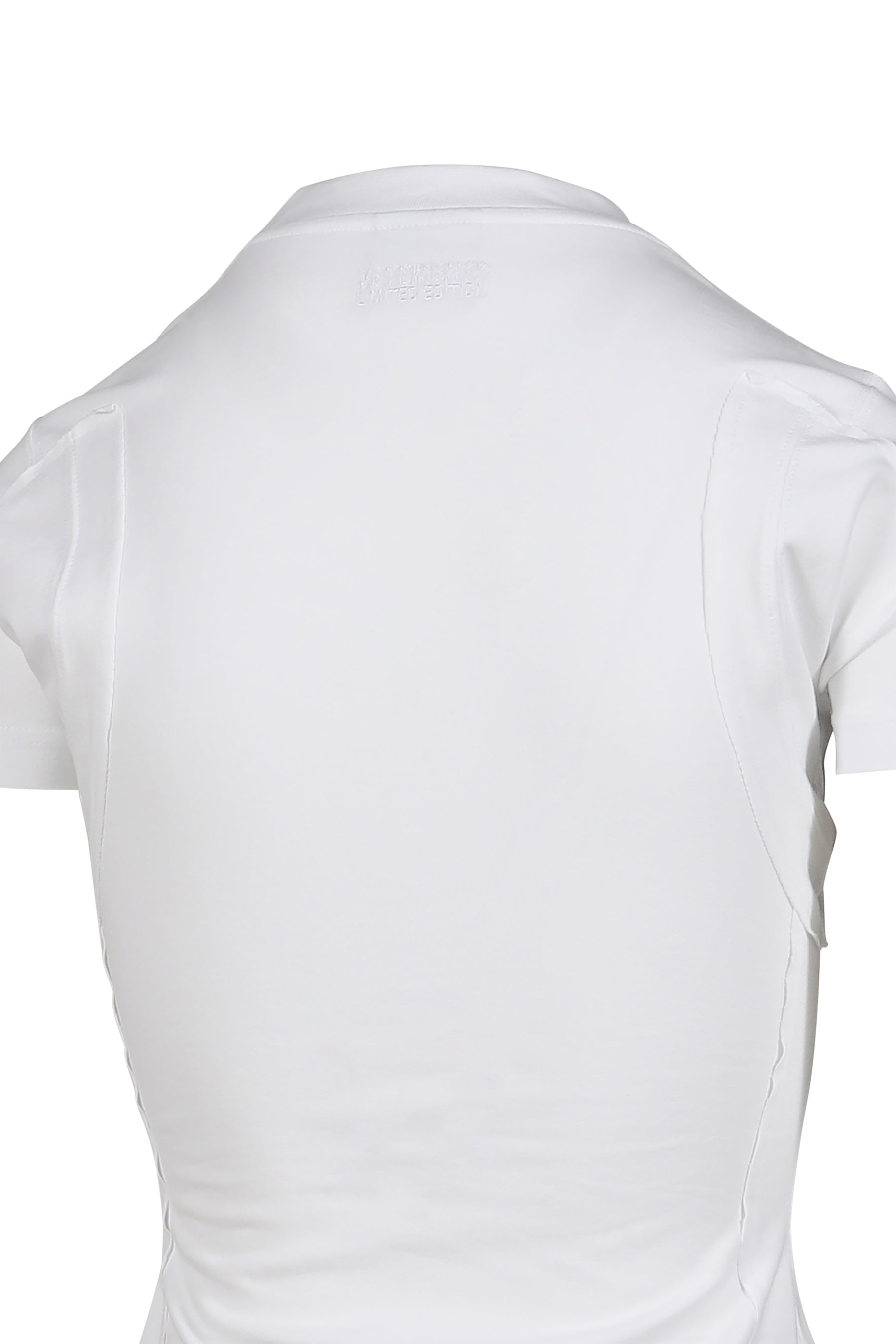 VETEMENTS CUT-UP BABY T-SHIRT / WHT