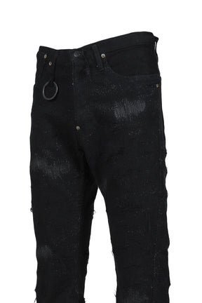 TWIST SEAM LOT.20617 R&amp;D(100YEARS DENIM) / BLK 