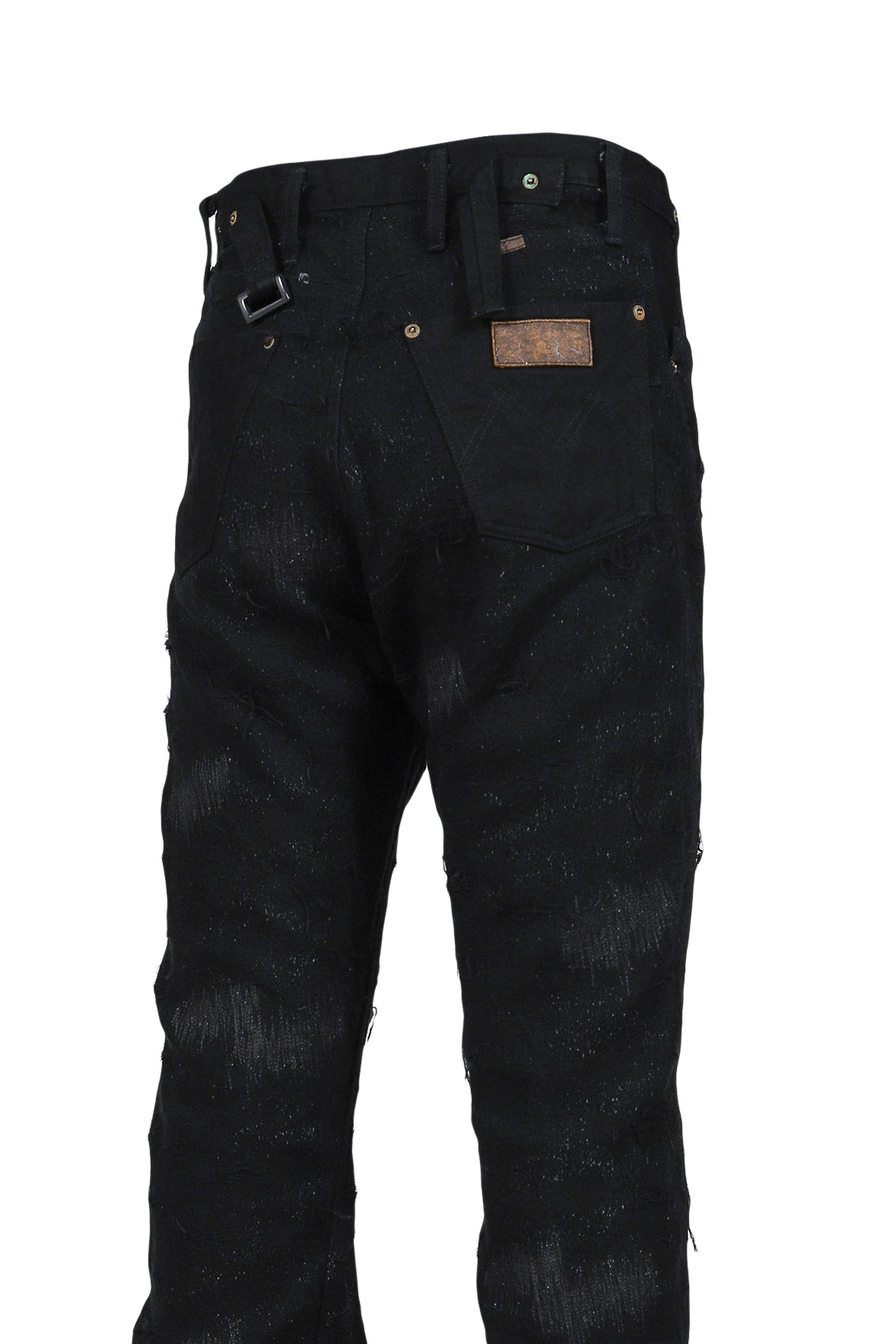 MINUS FW25 TWIST SEAM LOT.20617 R&D(100YEARS DENIM) / BLACK