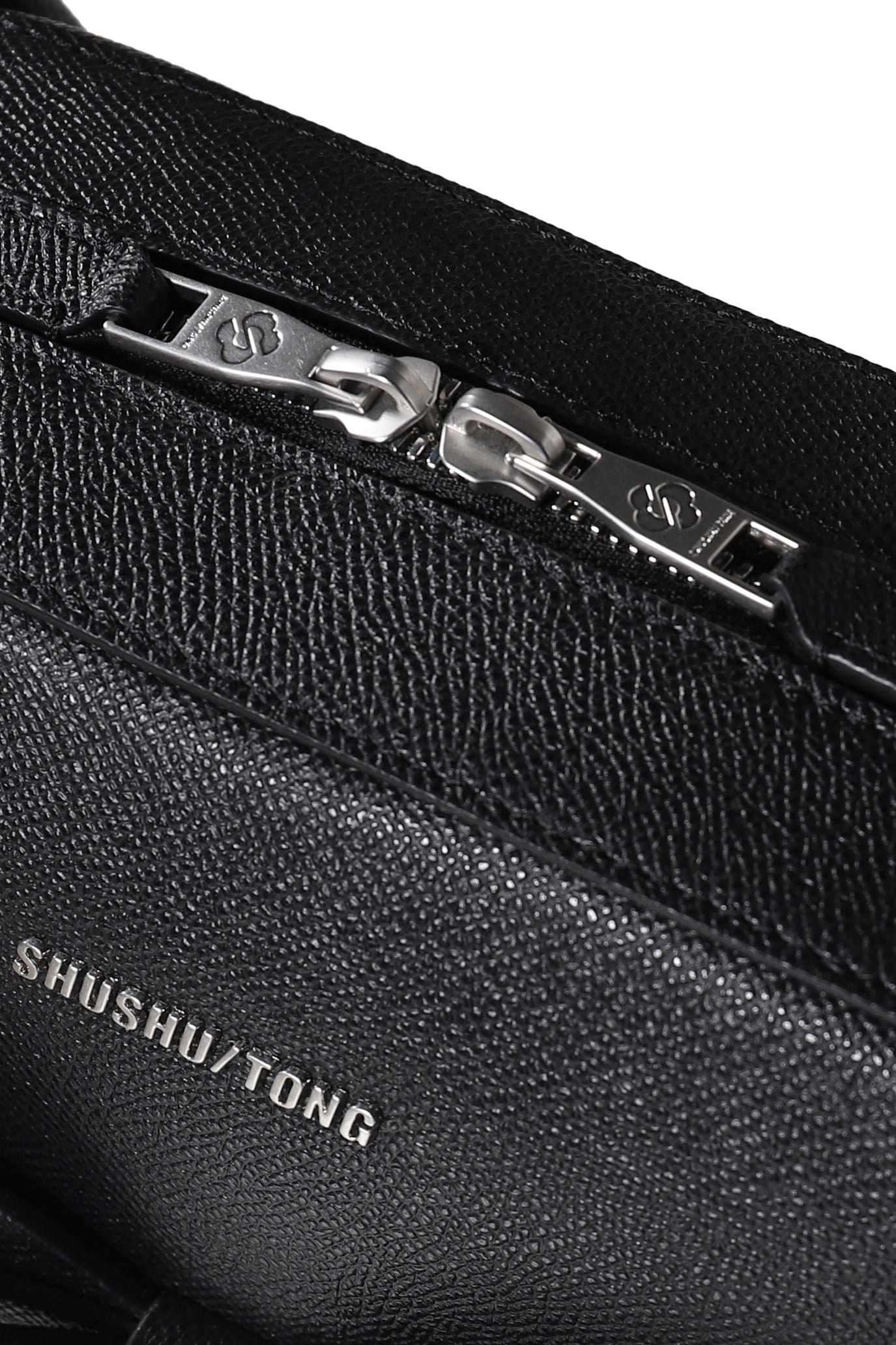 BOW RING HANDLE BAG / BLACK