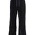 FRINGE STRING EASY PANT - TA/PE VELOUR / BLK