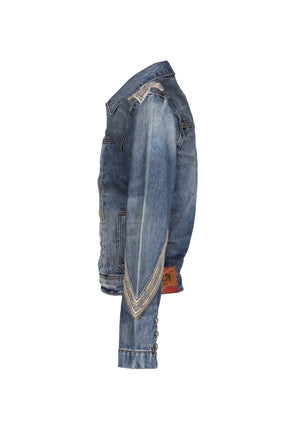 RR ALIAS TRUCKER / DARK WASHING