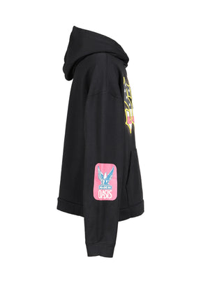 SURF PULLOVER HOODIE / BLK