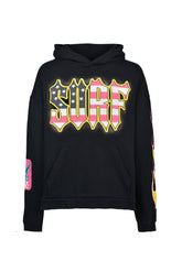 SURF PULLOVER HOODIE / BLK