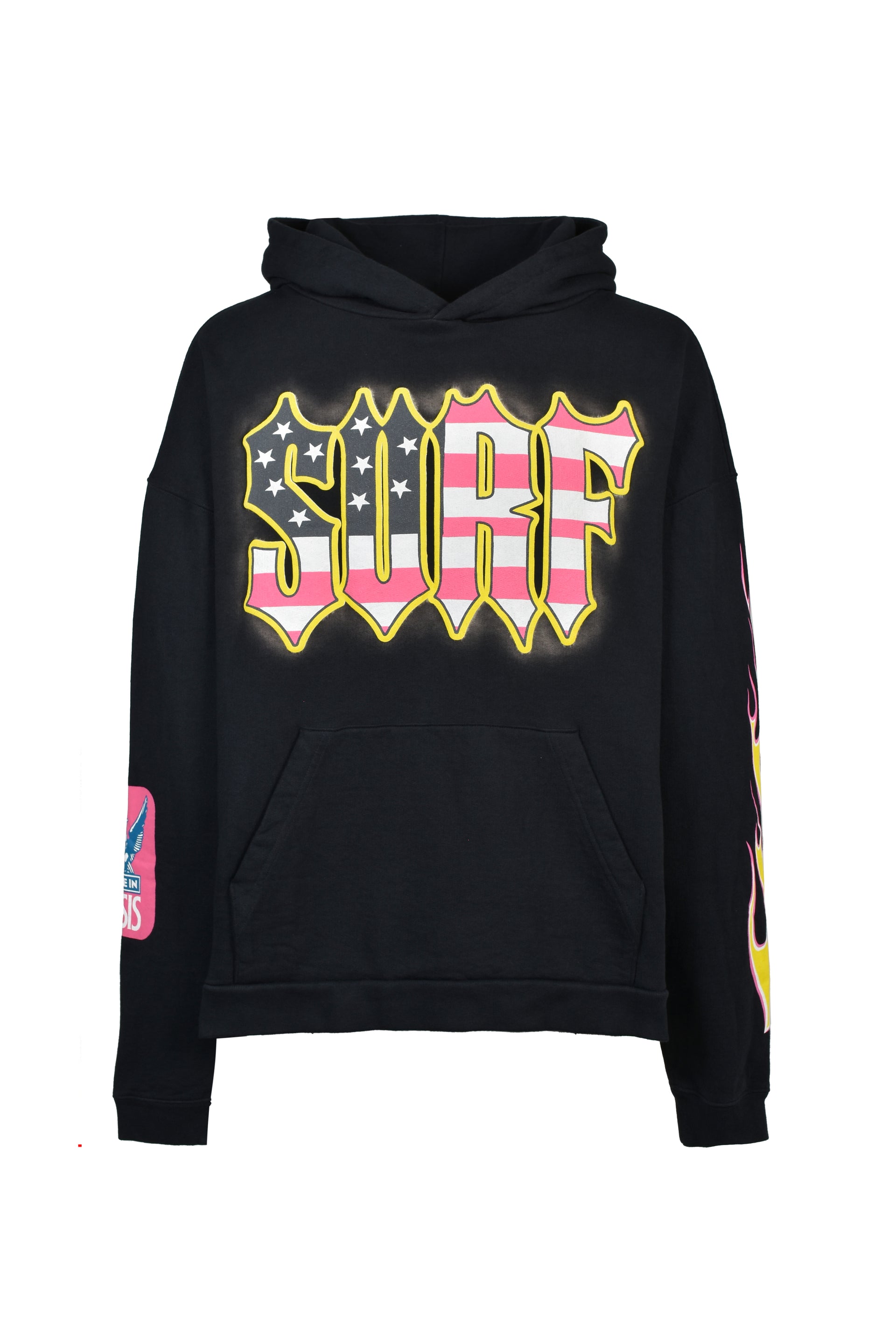 SURF PULLOVER HOODIE / BLK