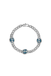 SUPERSTAR STONE BRACELET / SIL