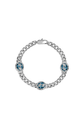 SUPERSTAR STONE BRACELET / SIL