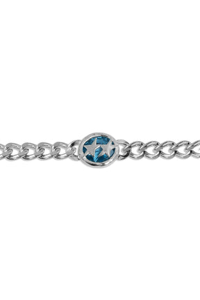SUPERSTAR STONE BRACELET / SIL