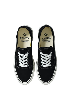 "HERC" PLATFORM SNEAKER / BLACK 