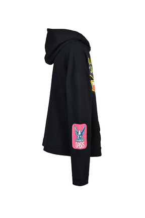 SURF PULLOVER HOODIE / BLK