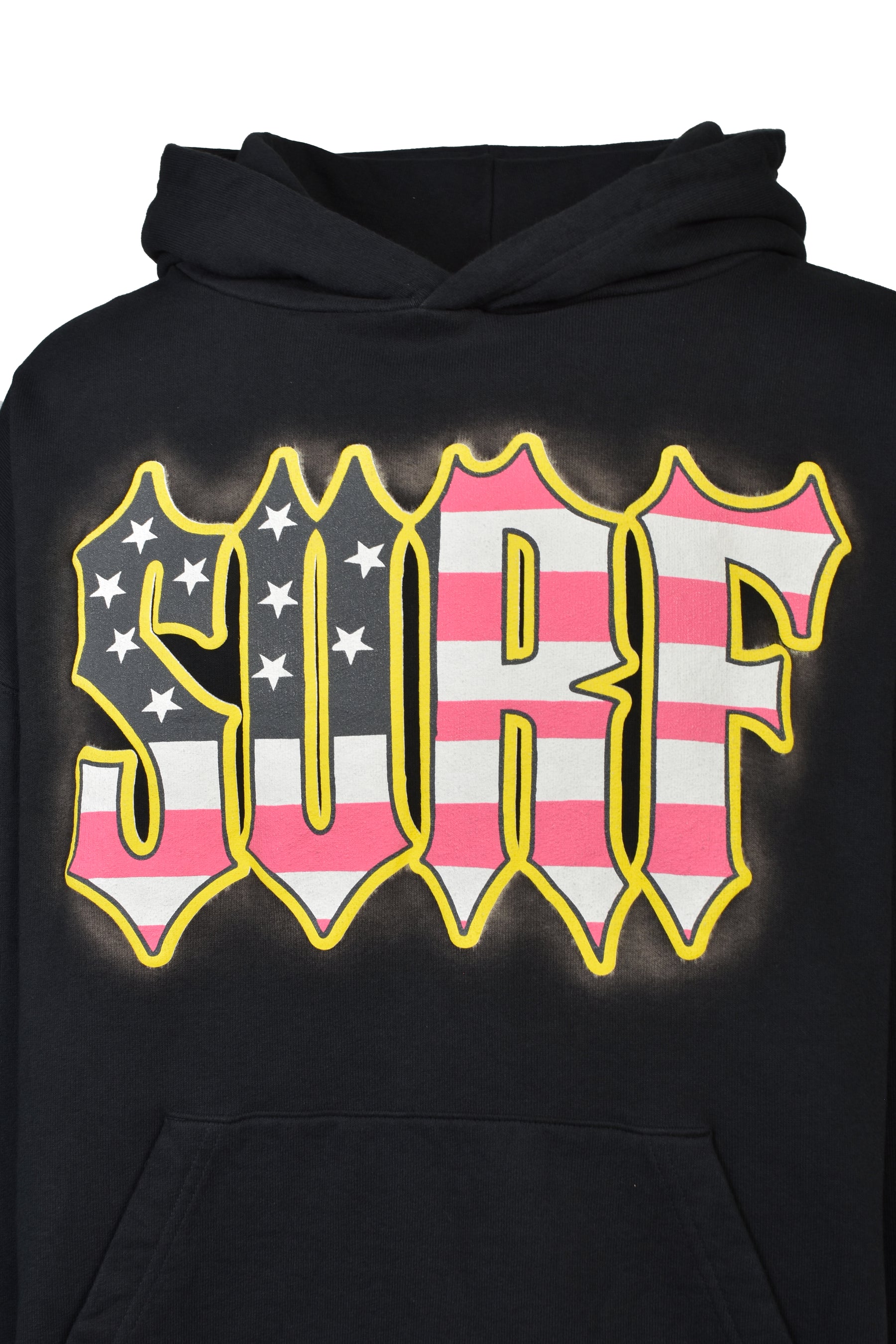 SURF PULLOVER HOODIE / BLK